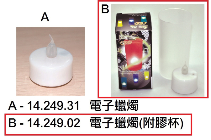 14.249.02 _電子蠟燭(附膠杯)