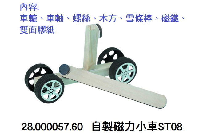 28.000057.60 _自製磁力小車ST08