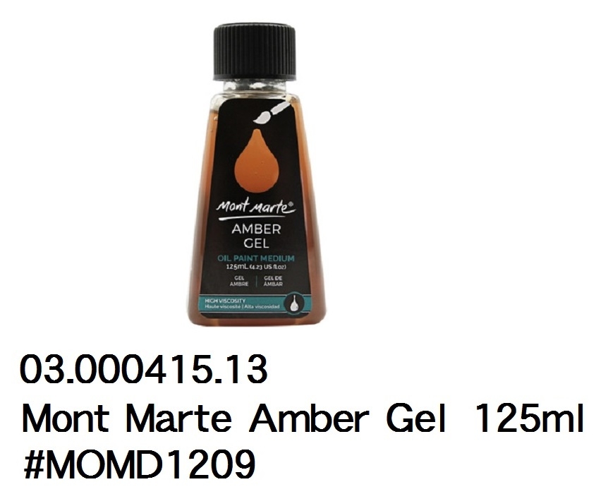 03.000415.13 _蒙瑪特透潤環保凝膠油畫助劑 125ml #MOMD1209