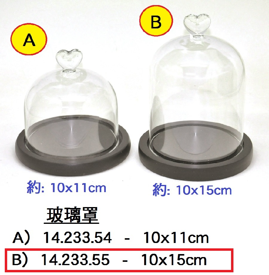 14.233.55 _玻璃罩 (B) 10x15cm
