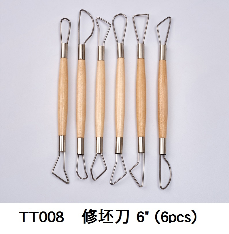 TT008 _修坯刀 6” (6pcs)
