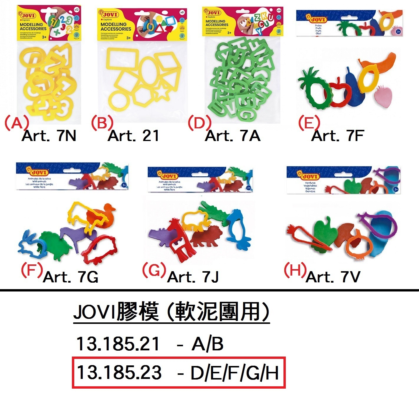 13.185.23 _JOVI膠模(D｜E｜F｜G｜H)