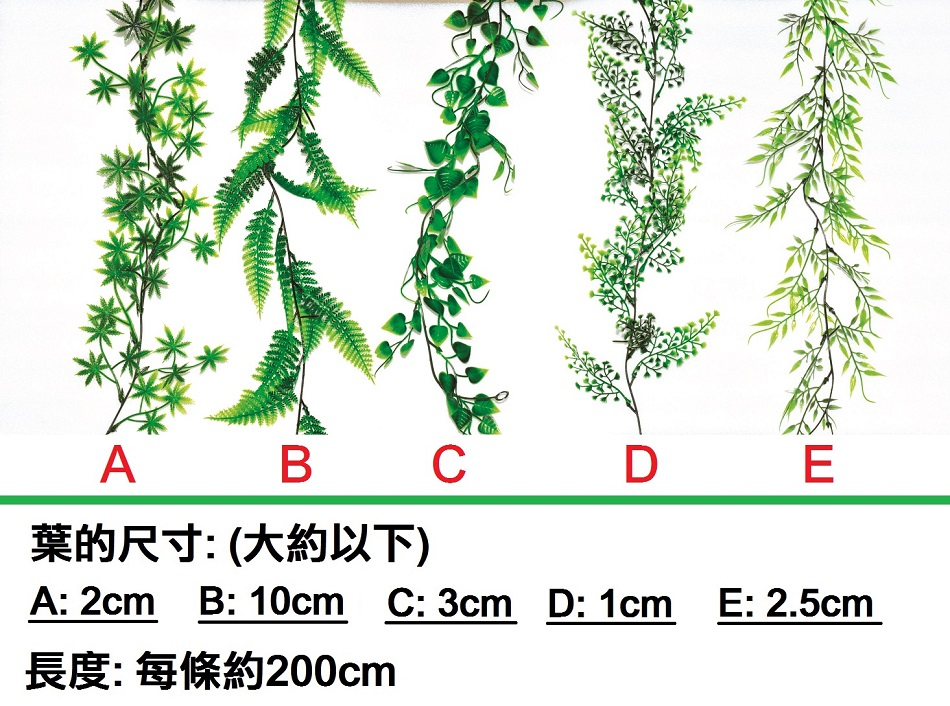 01.418.13 _塑膠綠葉藤